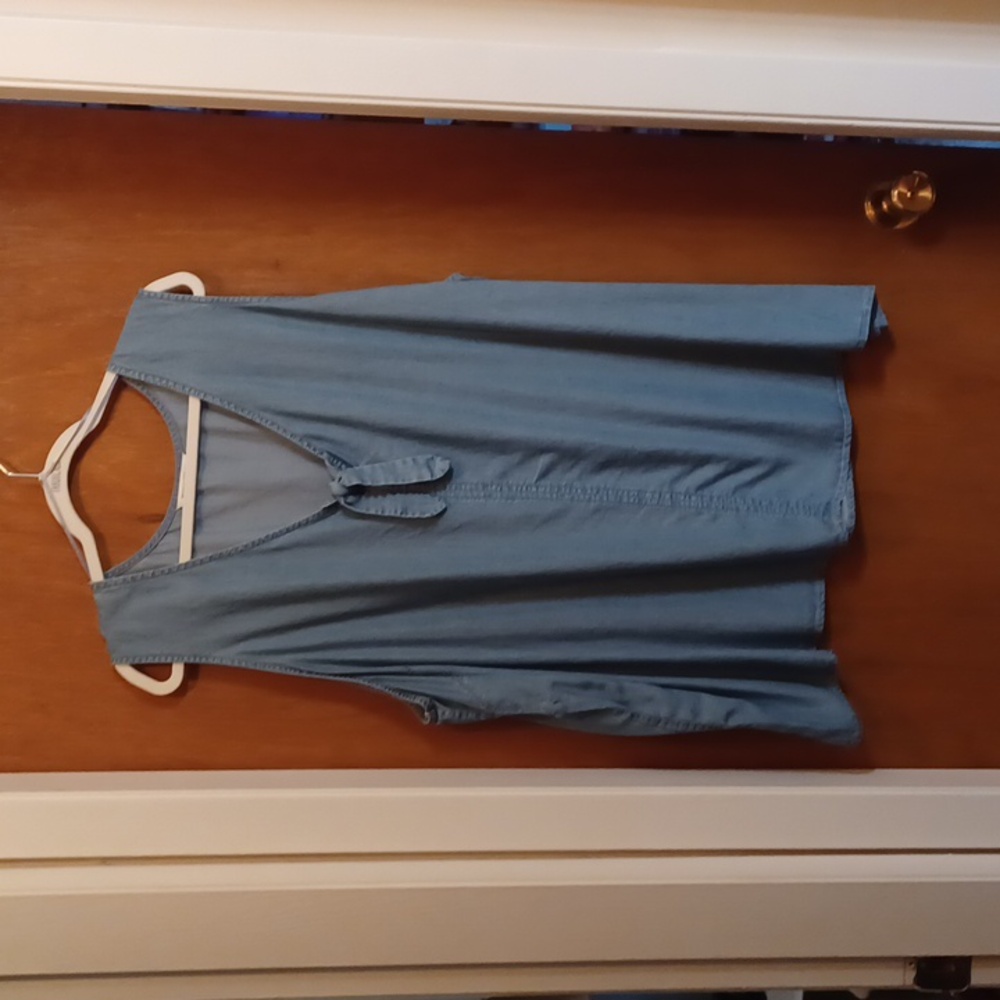TENCEL Chambray 5x tank top.